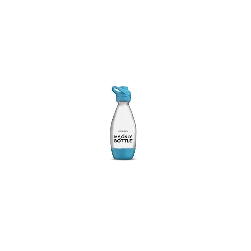 SodaStream My Only Bottle Uso quotidiano, Fitness, Sport 500 ml Blu, Trasparente