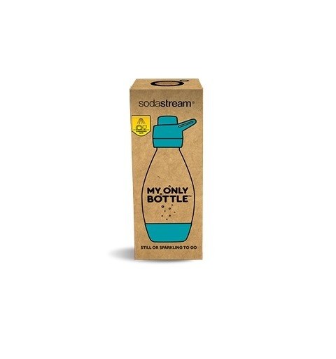 SodaStream My Only Bottle Uso quotidiano, Fitness, Sport 500 ml Blu, Trasparente