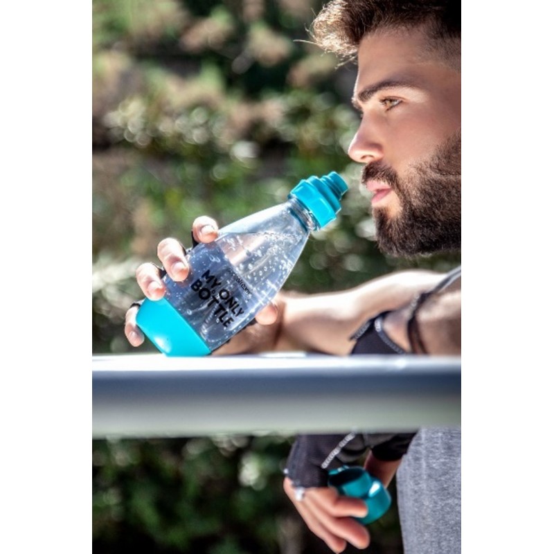 SodaStream My Only Bottle Uso quotidiano, Fitness, Sport 500 ml Blu, Trasparente