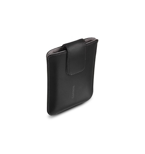 Garmin 010-12101-00 navigator case 15.2 cm (6") Pull case Black Leather