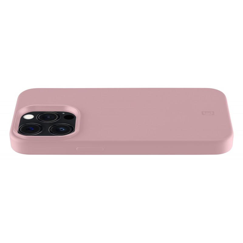 Cellularline Sensation - iPhone 13 Pro Custodia in silicone soft touch con tecnologia antibatterica Microban integrata Rosa