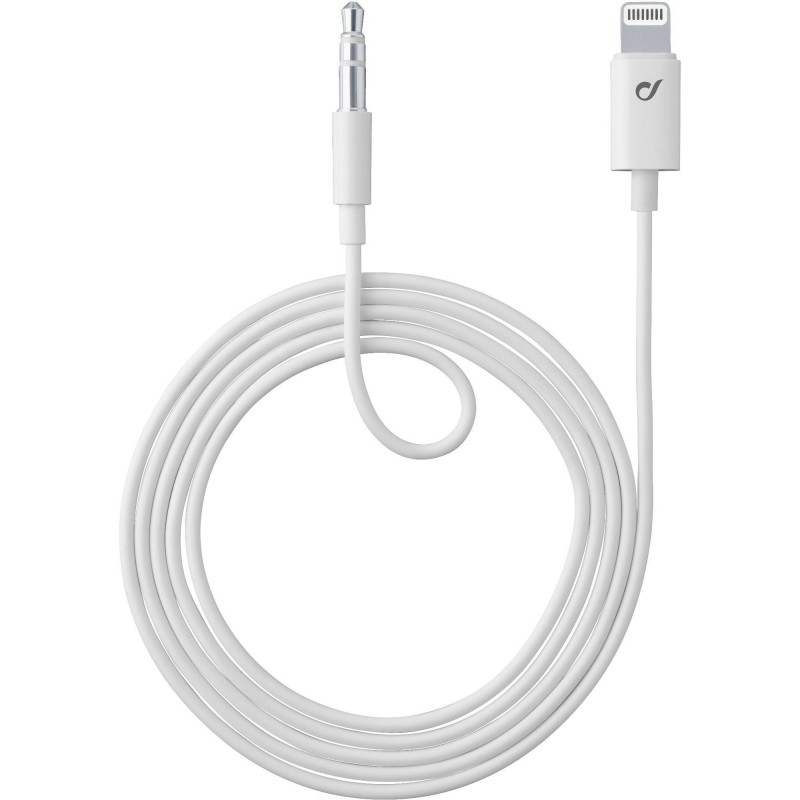 Cellularline AUXMUSICMFIW lightning cable White