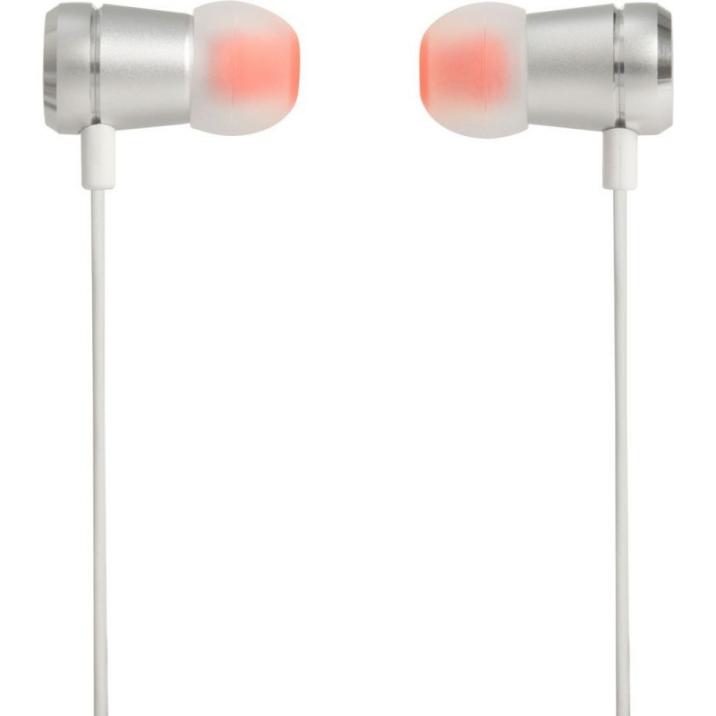 JBL T290 Casque Avec fil Ecouteurs Appels Musique Argent