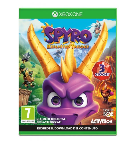 Microsoft Spyro Reignited Trilogy, Xbox One Estándar Italiano