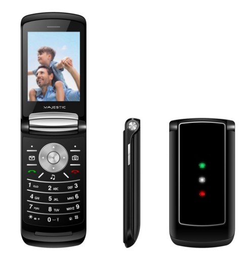 New Majestic Fly 7.11 cm (2.8") 119 g Black Feature phone