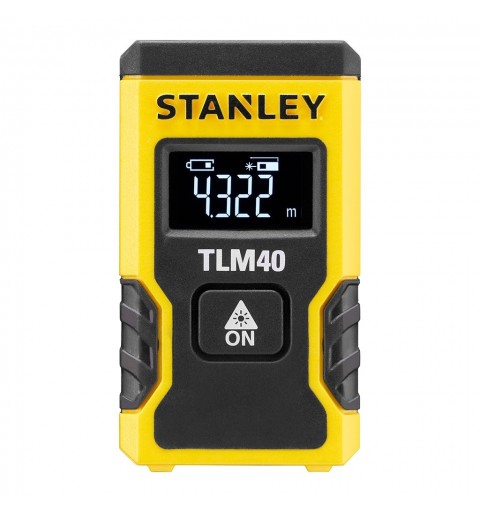Stanley STHT77666-0 telemetro Nero, Giallo 0,165 - 12 m