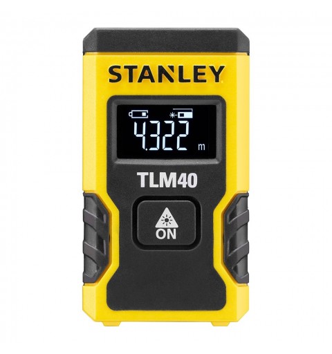 Stanley STHT77666-0 telemetro Nero, Giallo 0,165 - 12 m