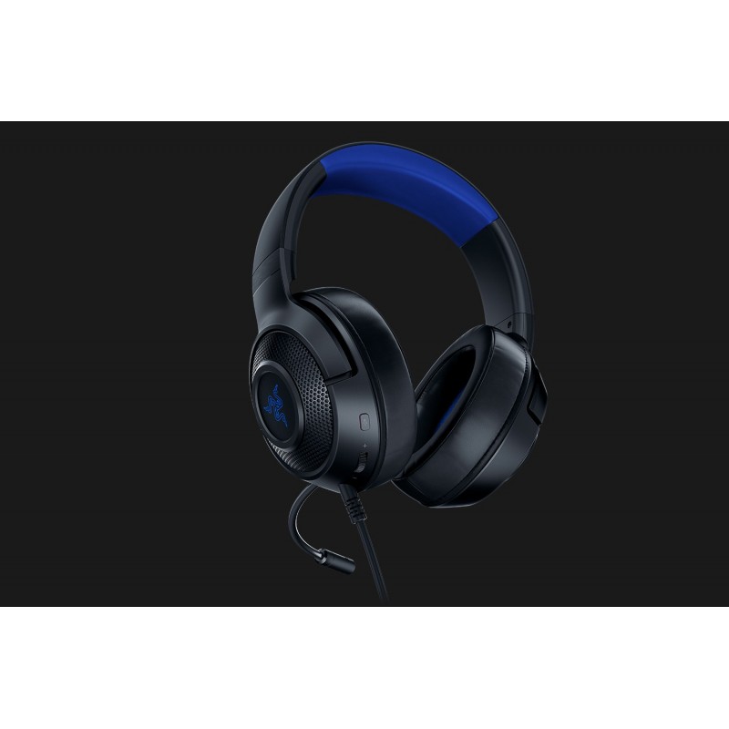 Razer Kraken X Console Casque Avec fil Arceau Jouer Noir, Bleu