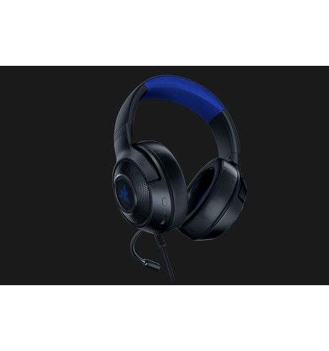 Razer Kraken X Console Auricolare Cablato A Padiglione Giocare Nero, Blu