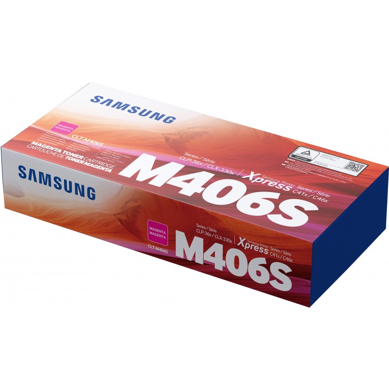 Samsung Cartucho de tóner magenta CLT-M406S