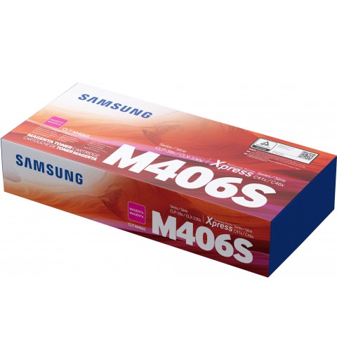 Samsung Cartucho de tóner magenta CLT-M406S