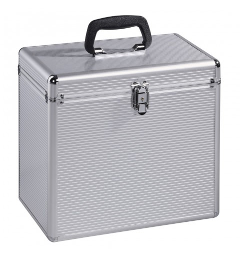 Hama 00181435 storage media case Microgroove record case Silver