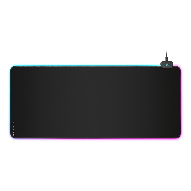 Corsair MM700 RGB Alfombrilla de ratón para juegos Negro