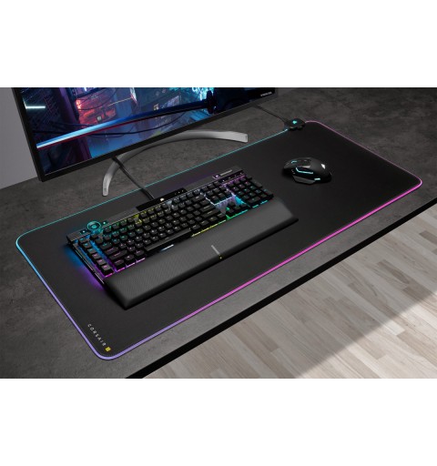 Corsair MM700 RGB Alfombrilla de ratón para juegos Negro