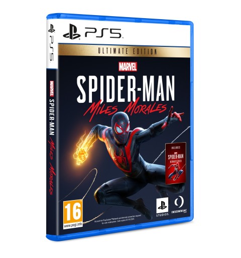 Sony Marvel’s Spider-Man Miles Morales Ultimate Edition Tedesca, Inglese, ITA PlayStation 5