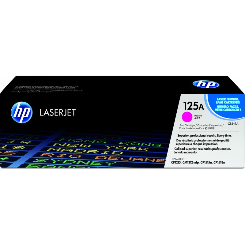 HP Cartucho de tóner original LaserJet 125A magenta