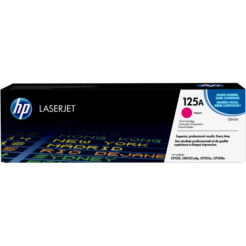 HP Cartucho de tóner original LaserJet 125A magenta