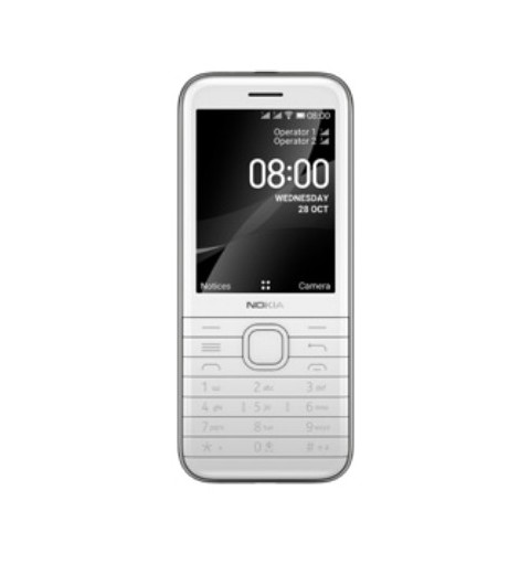 Nokia 8000 4G 7,11 cm (2.8") Bianco