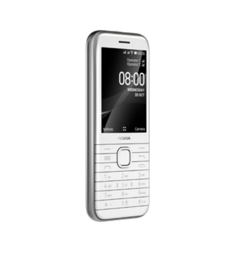 Nokia 8000 4G 7,11 cm (2.8") Bianco