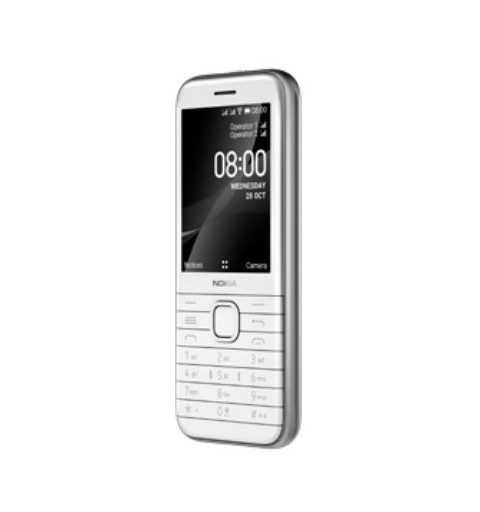 Nokia 8000 4G 7,11 cm (2.8") Bianco