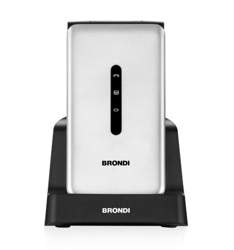 Brondi Amico Flip 4G 8,89 cm (3.5") 136 g Plata Característica del teléfono