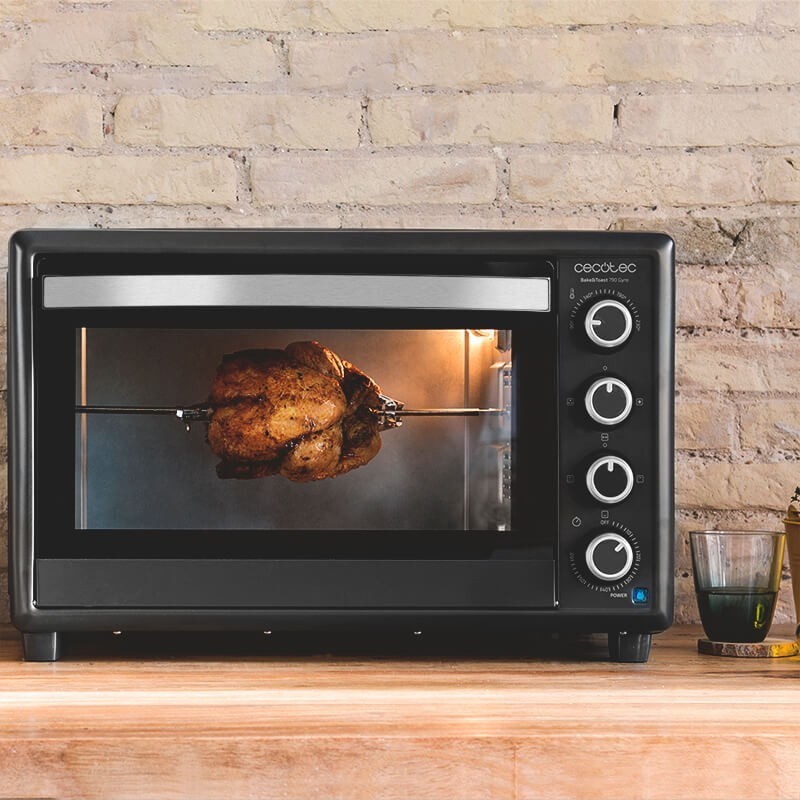 Cecotec Bake&Toast 750 Gyro Nero