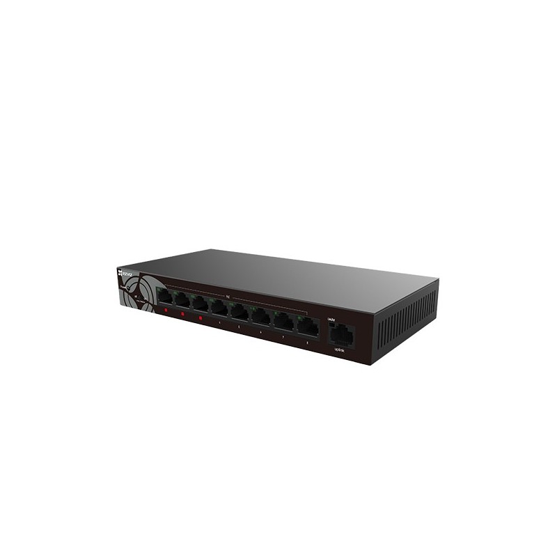 EZVIZ W6 Gigabit Ethernet (10 100 1000) Connexion Ethernet, supportant l'alimentation via ce port (PoE) Noir