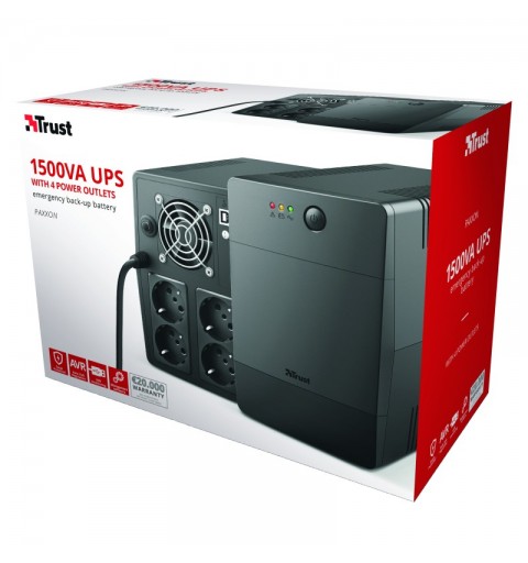 Trust Paxxon 1,5 kVA 900 W 4 presa(e) AC