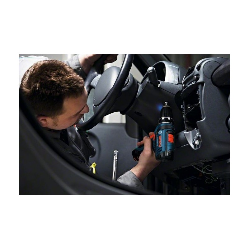 Bosch GSR 10,8-2-LI Sans clé 950 g Noir, Bleu
