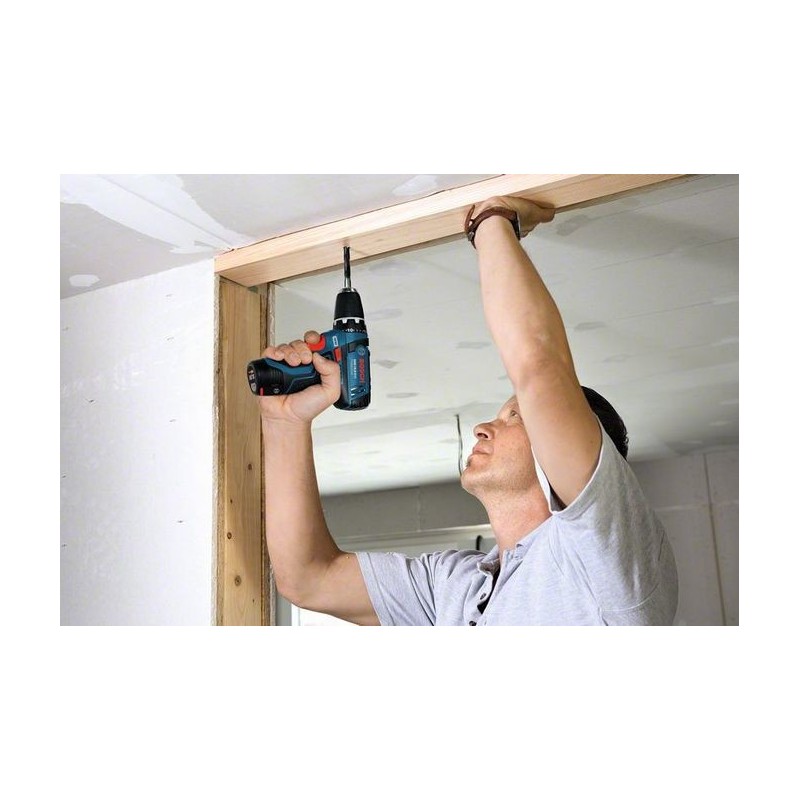 Bosch GSR 10,8-2-LI Sans clé 950 g Noir, Bleu