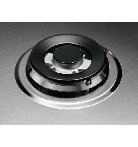 AEG 949 640 849 hob Silver Built-in 60 cm Gas 4 zone(s)