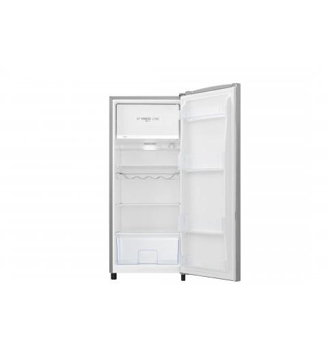 Hisense RR220D4ADF combi-fridge Freestanding 165 L F Silver