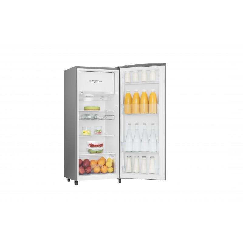 Hisense RR220D4ADF combi-fridge Freestanding 165 L F Silver