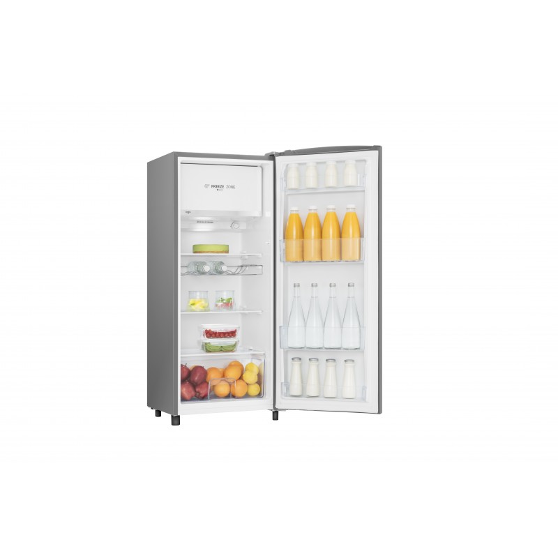 Hisense RR220D4ADF Kühlschrank mit Gefrierfach Freistehend 165 l F Silber