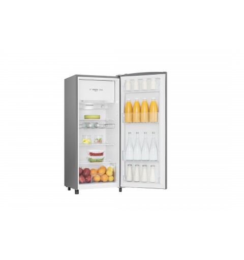 Hisense RR220D4ADF Kühlschrank mit Gefrierfach Freistehend 165 l F Silber