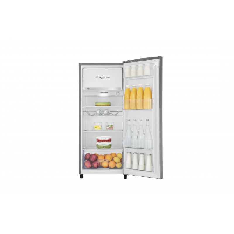 Hisense RR220D4ADF combi-fridge Freestanding 165 L F Silver