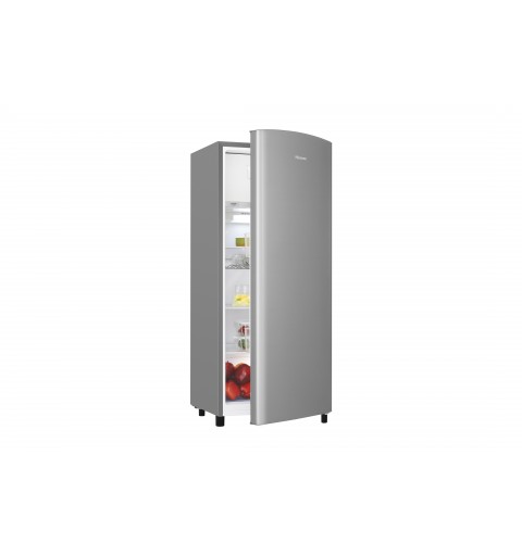 Hisense RR220D4ADF combi-fridge Freestanding 165 L F Silver