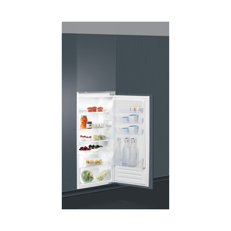 Indesit S 12 A1 D I 1 fridge Built-in 209 L F Stainless steel