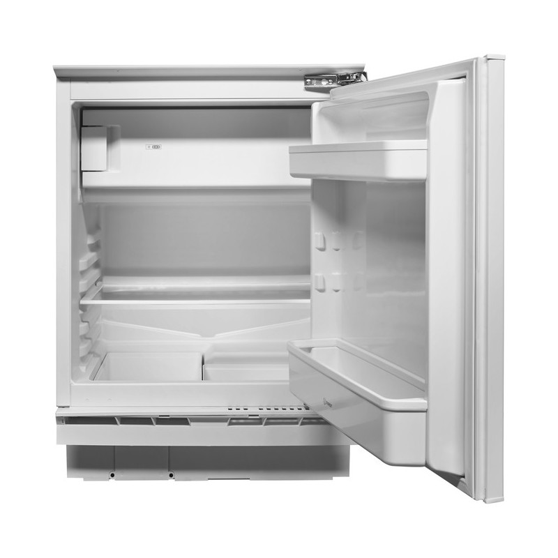 Indesit 859991603080 frigo combine Intégré (placement) 126 L F Acier inoxydable