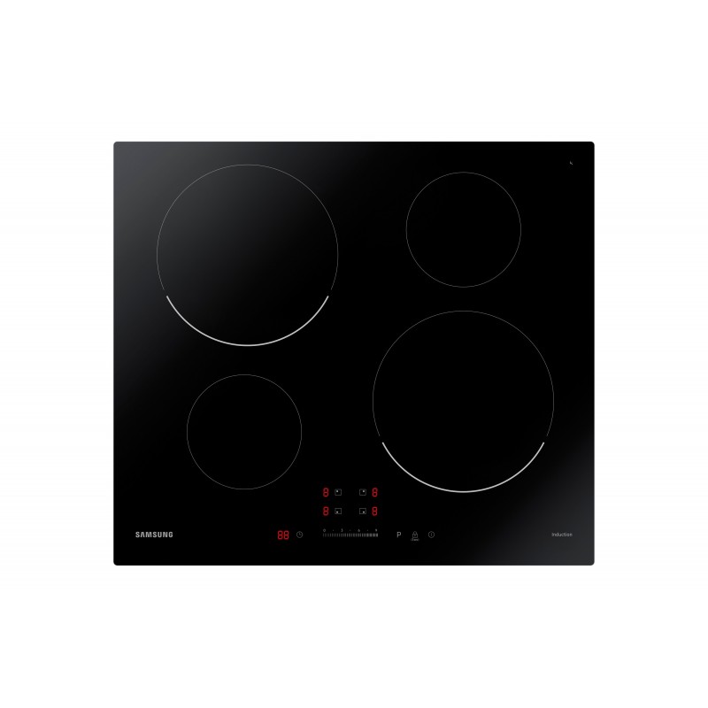 Samsung NZ64T3707AK Black Built-in 60 cm Zone induction hob 4 zone(s)