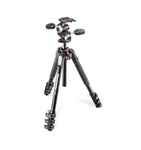 Manfrotto MK190XPRO4-3W trépied Caméras numériques 3 pieds Noir