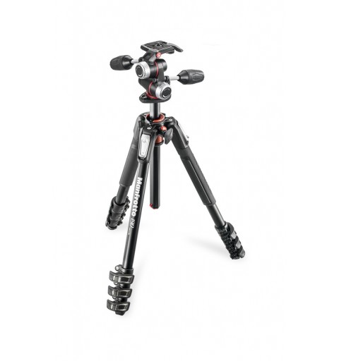 Manfrotto MK190XPRO4-3W treppiede Fotocamere digitali film 3 gamba gambe Nero