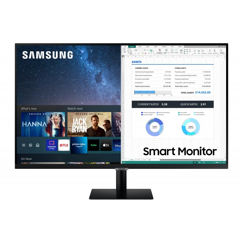 Samsung S32AM700UR 81,3 cm (32") 3840 x 2160 Pixeles 4K Ultra HD LCD Negro