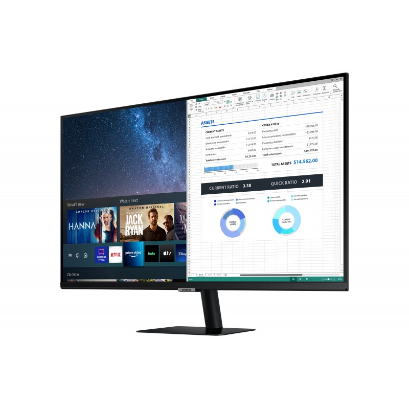 Samsung S32AM700 Smart Monitor da 32" Flat