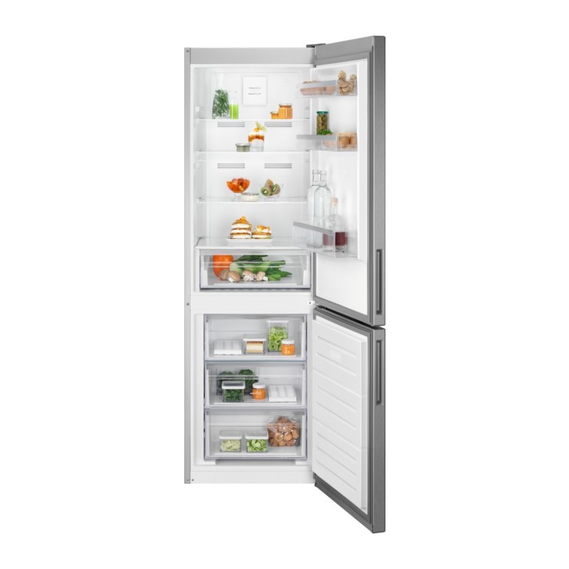 Electrolux LNT5MF32U0 réfrigérateur-congélateur Autoportante 331 L F Gris, Acier inoxydable