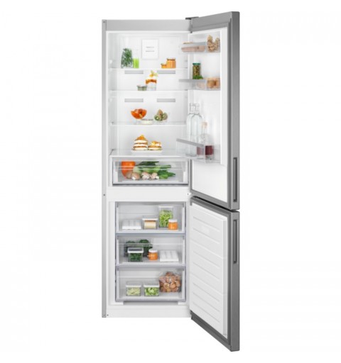 Electrolux LNT5MF32U0 réfrigérateur-congélateur Autoportante 331 L F Gris, Acier inoxydable
