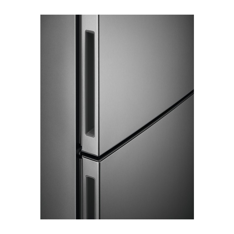 Electrolux LNT5MF32U0 réfrigérateur-congélateur Autoportante 331 L F Gris, Acier inoxydable