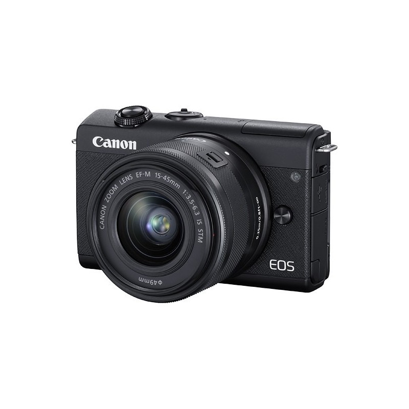 Canon EOS M200 BK M15-45 S+SB130+16GB EU MILC 24,1 MP CMOS 6000 x 4000 Pixel Nero