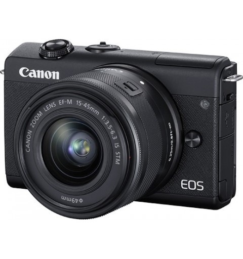 Canon EOS M200 BK M15-45 S+SB130+16GB EU MILC 24,1 MP CMOS 6000 x 4000 Pixel Nero