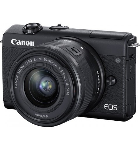 Canon EOS M200 BK M15-45 S+SB130+16GB EU MILC 24,1 MP CMOS 6000 x 4000 Pixel Schwarz